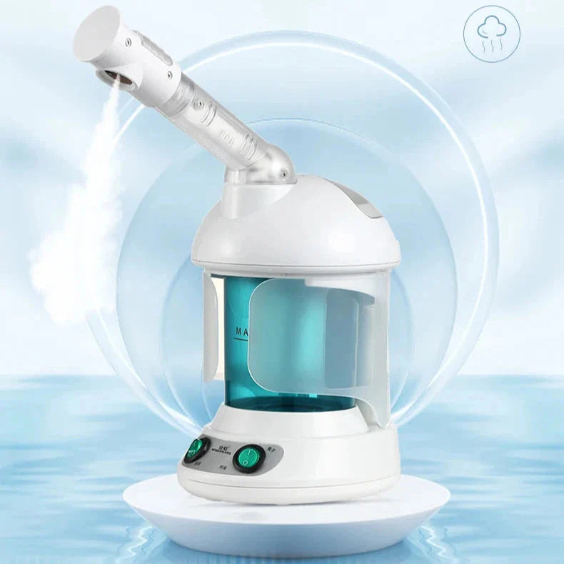 Professional Nano Steamer for Face	Ionic Mist for Clear, Healthy Skin.