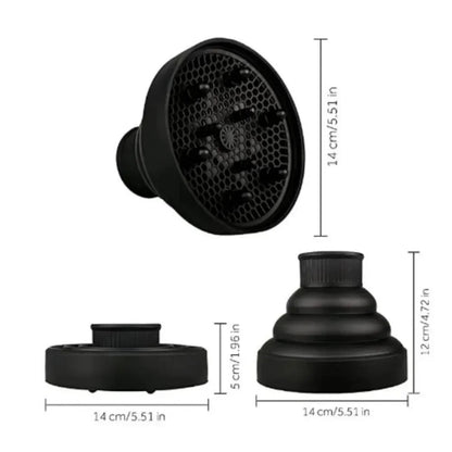 Silicone Foldable Diffuser Cap - Beauty Bae