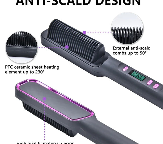 Electric Hot Comb Straightener