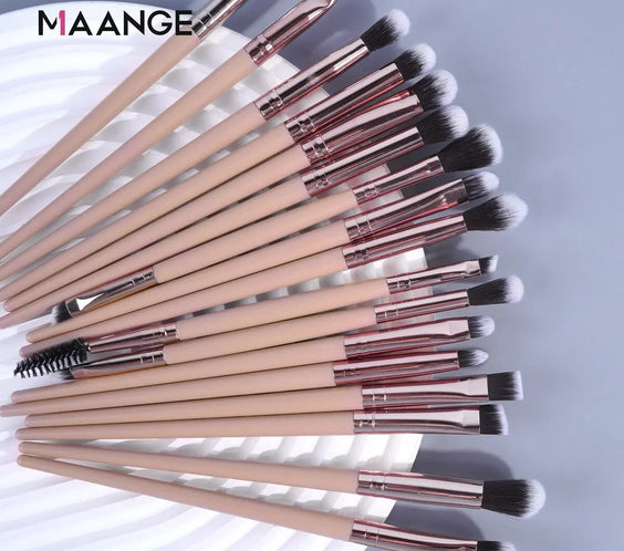 20pc Synthetic Makeup Brushes