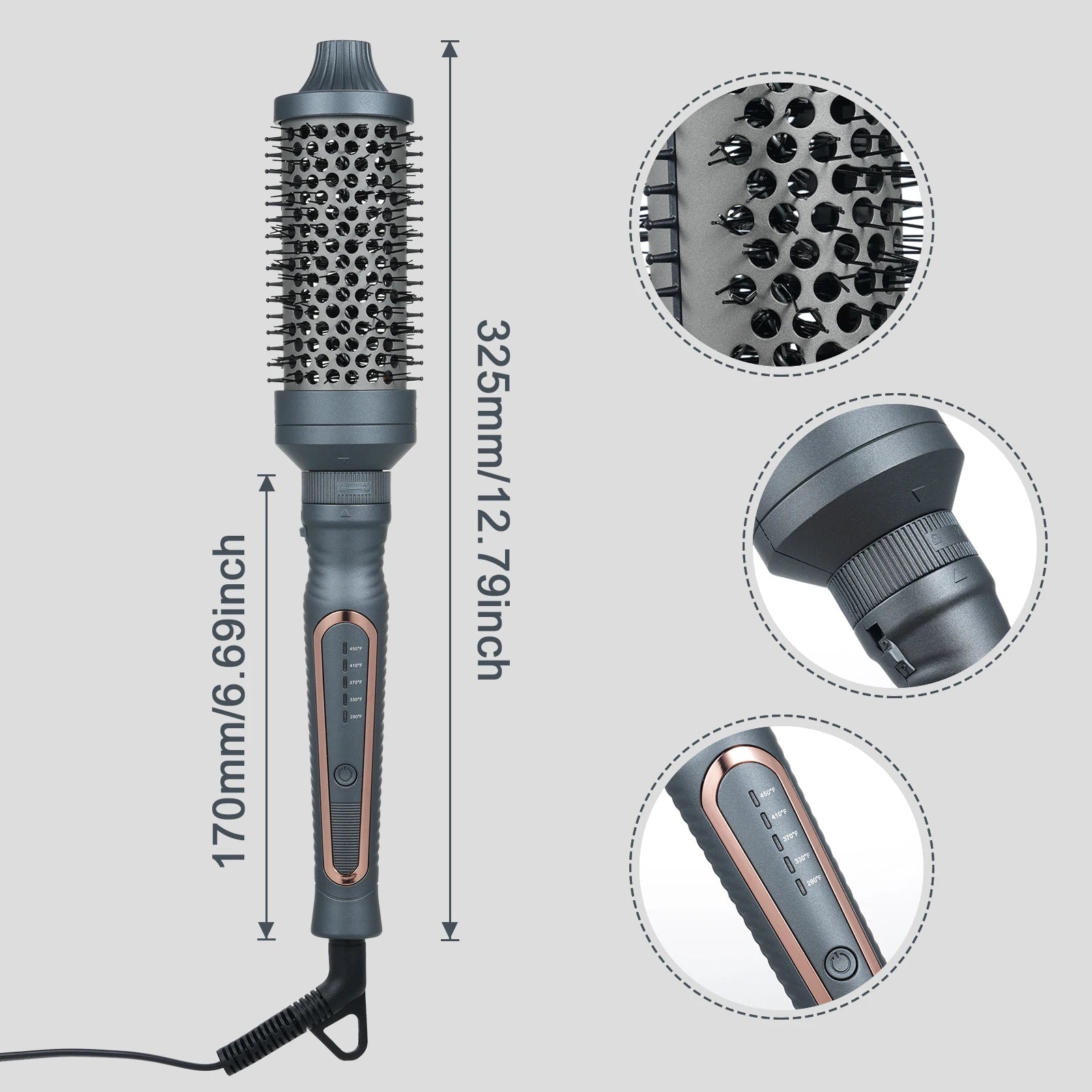 Hot Air Curling Brush Kit