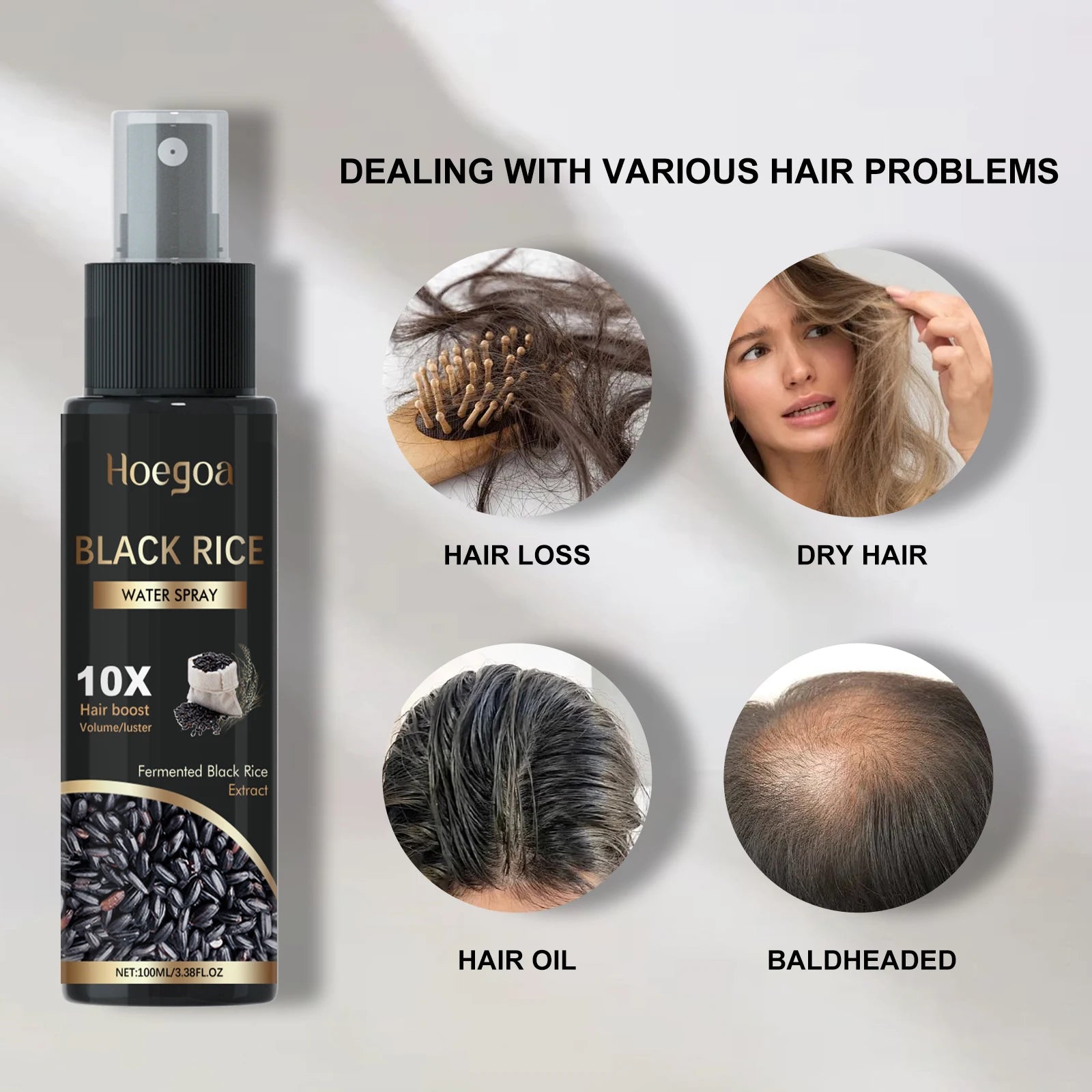 Black Rice Hair Strength Spray