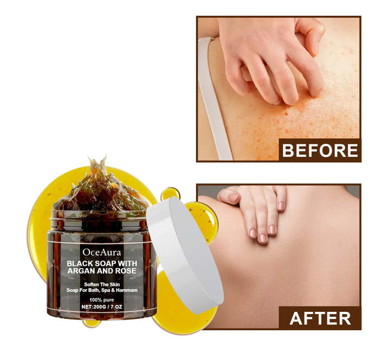 Black Beldi Soap 200g Argan