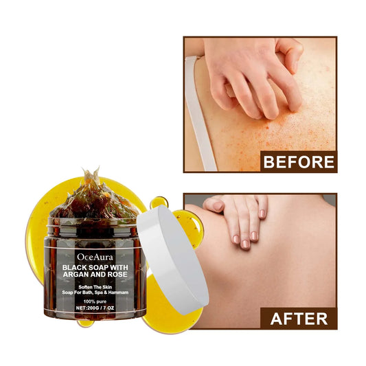 Black Beldi Soap 200g Argan