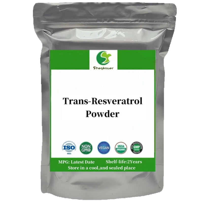Trans Resveratrol Powder Antioxidant Ingredient For Skincare Brightening Anti Aging Wrinkle Formula China Sourced by Beauty Bae