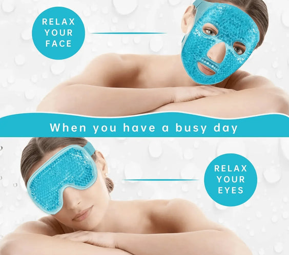 Gel Cooling Eye & Face Mask