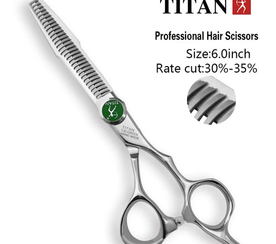 Titan 6in 440C Barber Scissors
