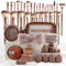 56-Piece Chocolate Brush Kit
