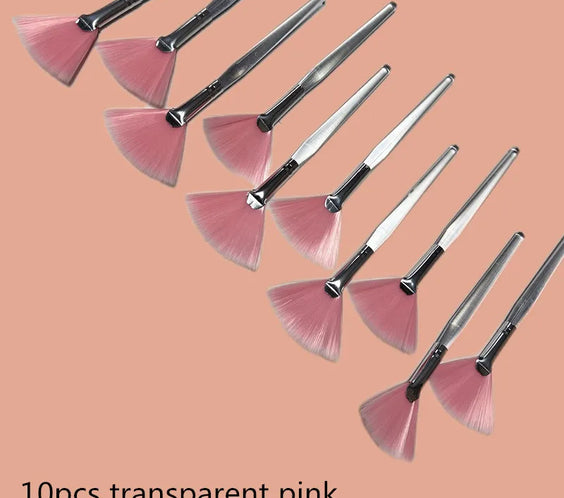 Fan Nylon Foundation Brush