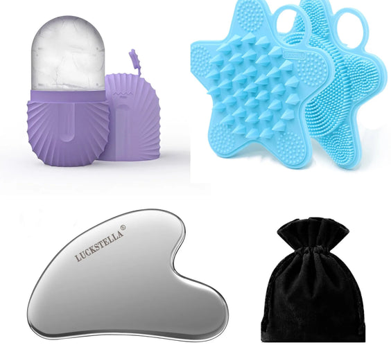 Stainless Steel Gua Sha Set