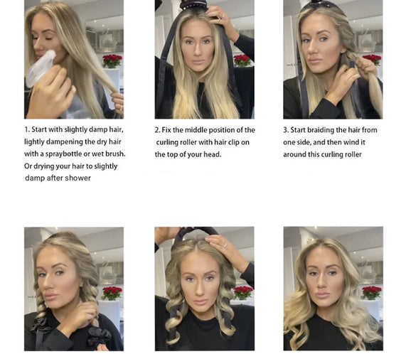 Foam Heatless Curl Headband