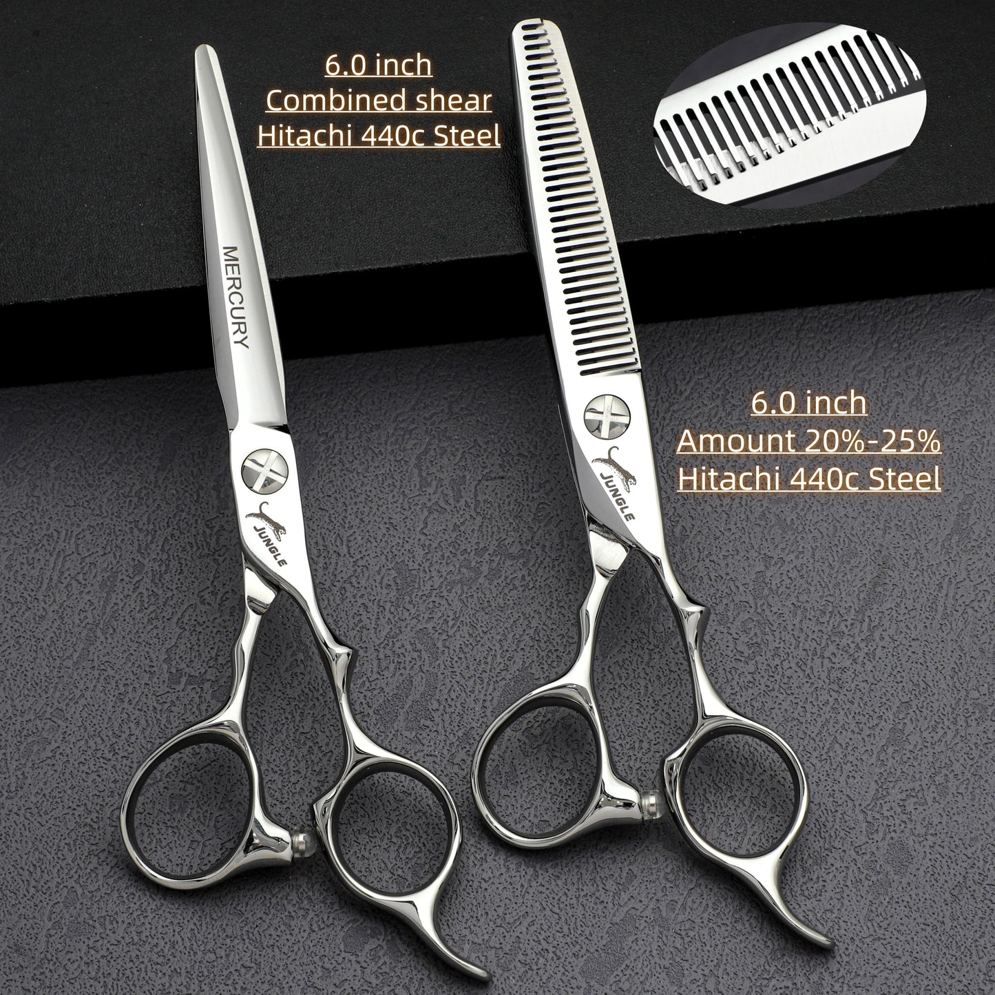 440C Hairdressing Scissors Set - Beauty Bae