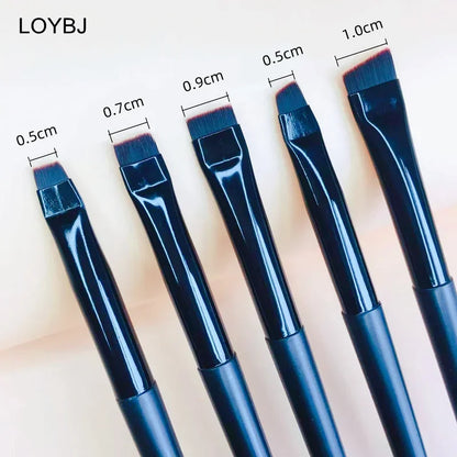 Thin Angled Brow Brush - Beauty Bae