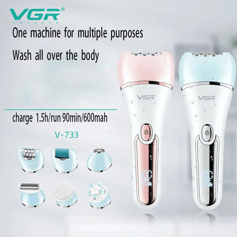 Cordless Women's Epilator for Smooth Skin	Long-Lasting Hair Removal Device.