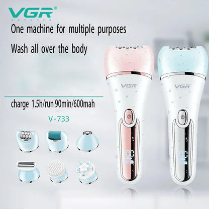 Cordless Women's Epilator for Smooth Skin	Long-Lasting Hair Removal Device.