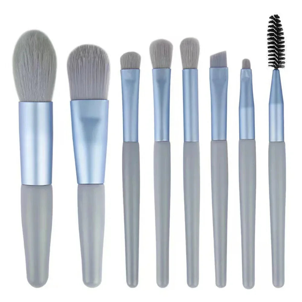 Morandi 8pc Wool Fiber Brushes - Beauty Bae