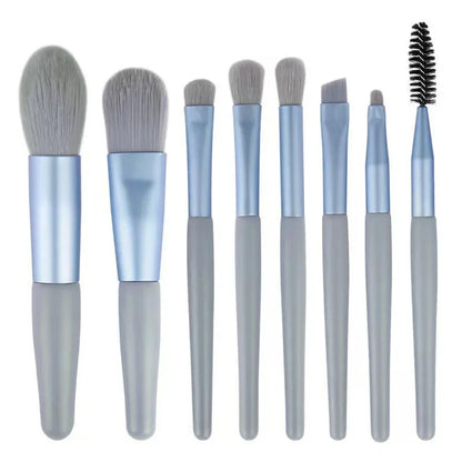 Morandi 8pc Wool Fiber Brushes - Beauty Bae