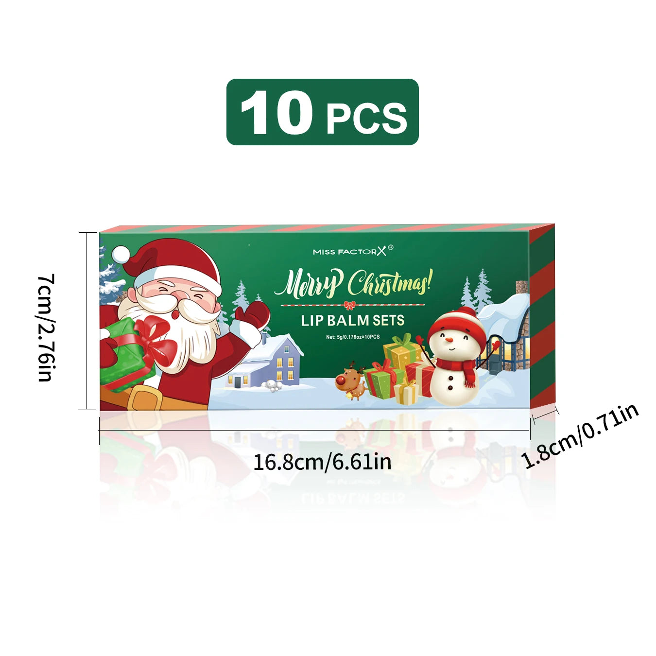 Hydrating Lip Balm 10pcs Set