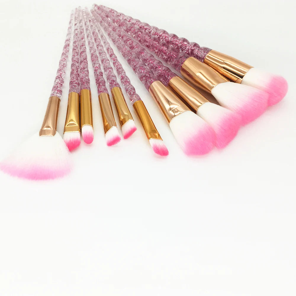 Unicorn Diamond Brush Set 10pc