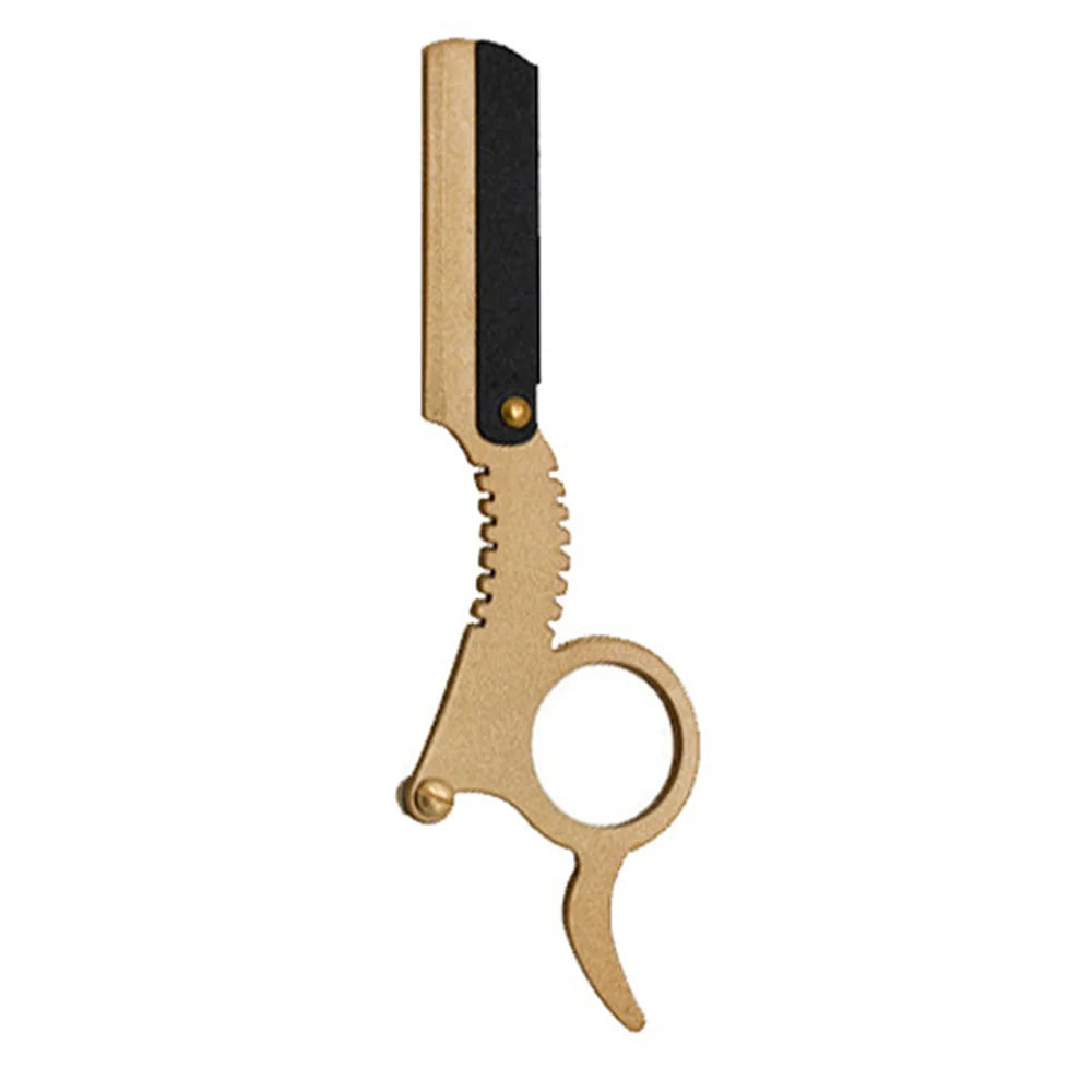 Stainless Thumb Barber Razor