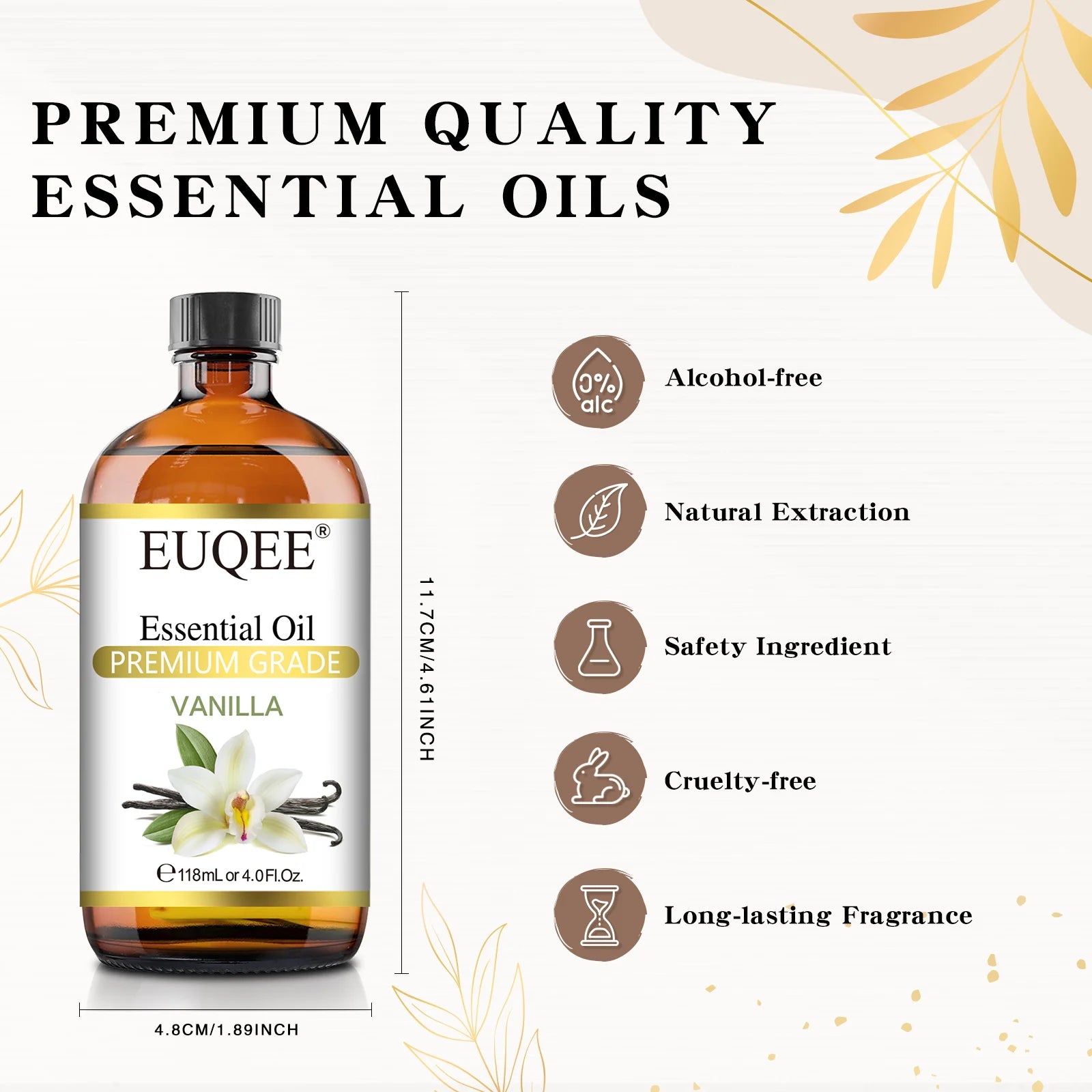 EUQEE 118ml Pure Essential Oil