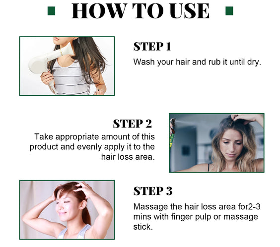 Ginger Scalp Serum Spray 30ml