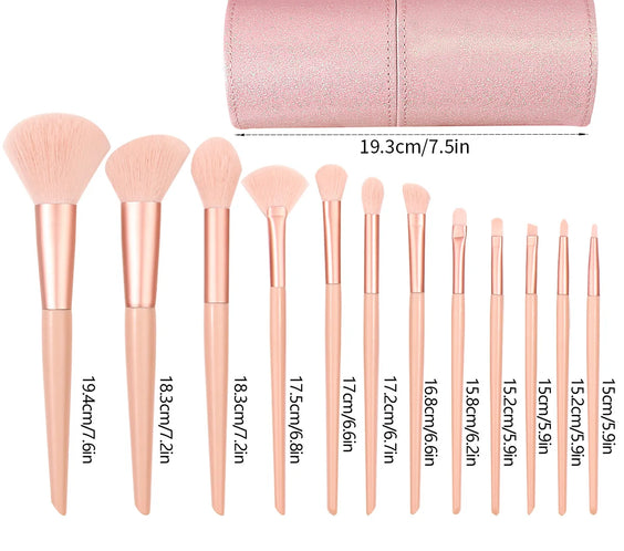 13pc Nylon Wool Brush Set