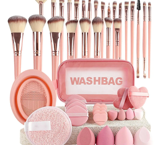 46-Piece Wool Nylon Brush Kit