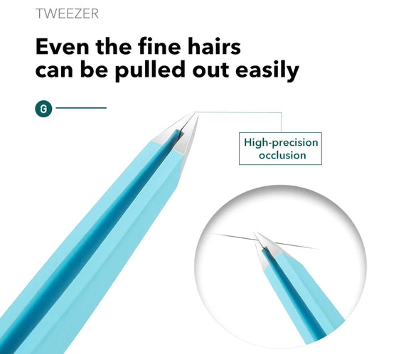 Stainless Steel Slant Tweezer