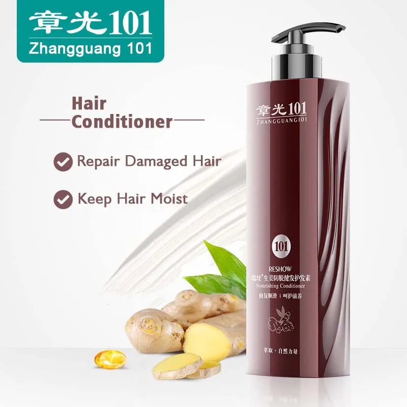 Zhangguang 101 Anti Hair Loss Shampoo 360g Ginger Nourishing Hair Conditioner Set Chinese Herbal by Beauty Bae