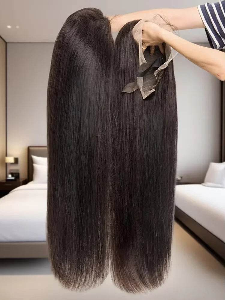 300 Density HD Lace Vietnamese Straight Human Hair Wigs Go Glueless Wear 100 Percent Human Hair 13x4 13x6 Front Wigs by Beauty Bae