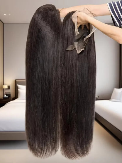 300 Density HD Lace Vietnamese Straight Human Hair Wigs Go Glueless Wear 100 Percent Human Hair 13x4 13x6 Front Wigs by Beauty Bae