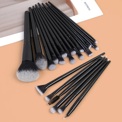 20pc Synthetic Makeup Brushes - Beauty Bae