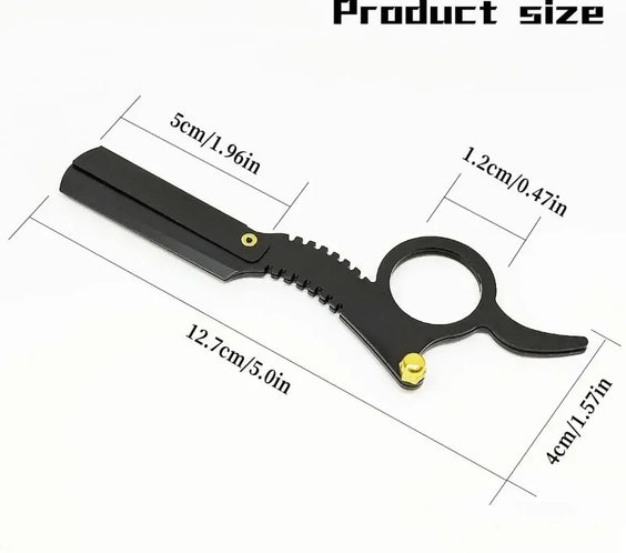 Stainless Thumb Barber Razor