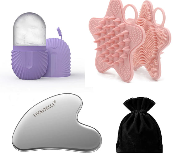 Stainless Steel Gua Sha Set