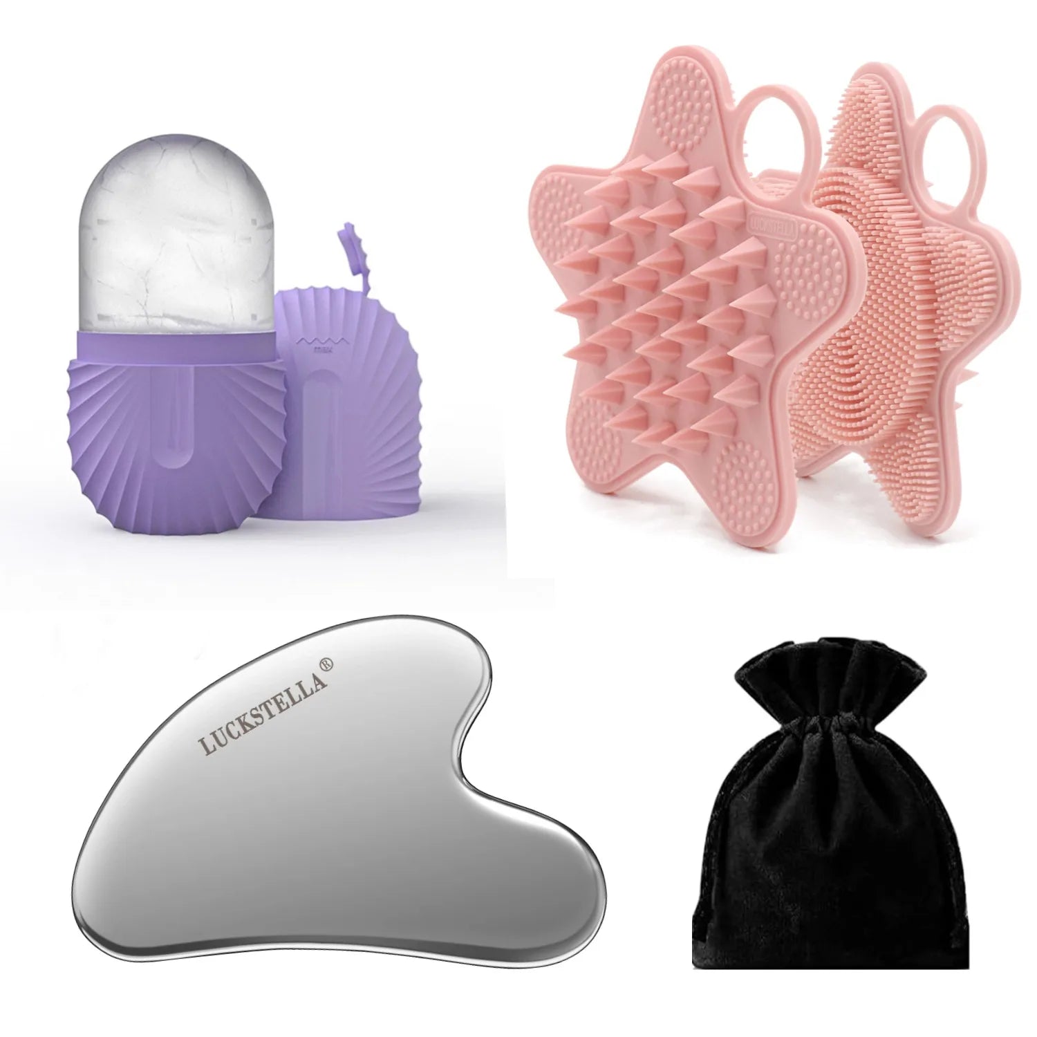 Stainless Steel Gua Sha Set