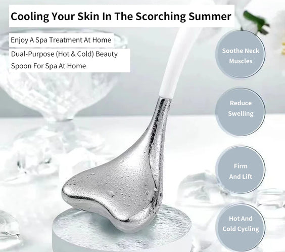 Steel Ice Globe Facial Roller