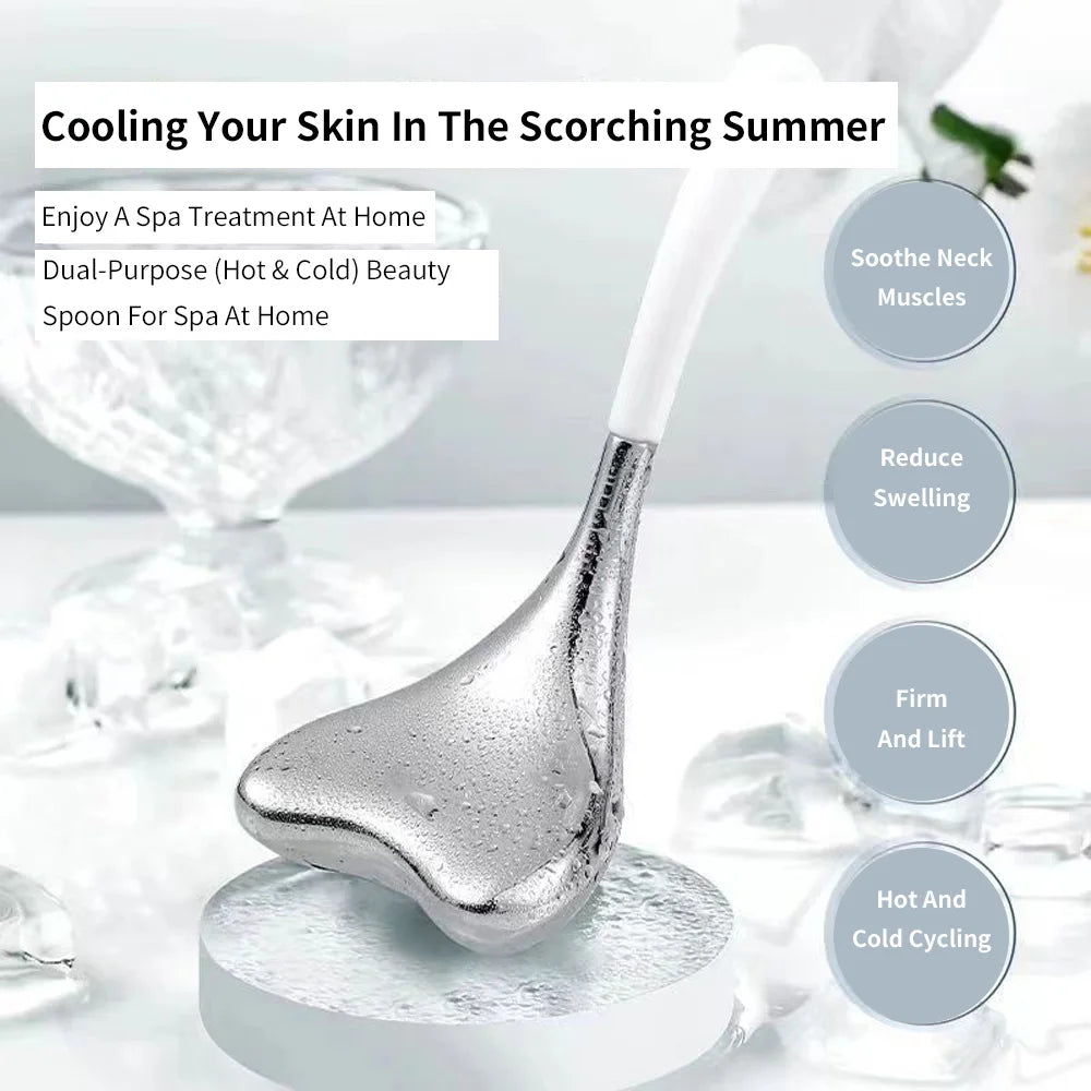 Steel Ice Globe Facial Roller - Beauty Bae