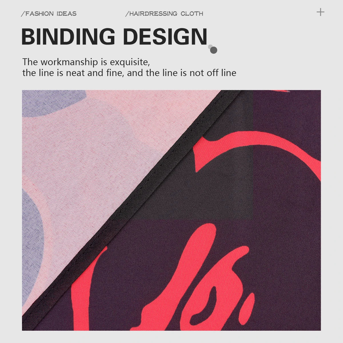 Polyester Pongee Barber Cape - Beauty Bae