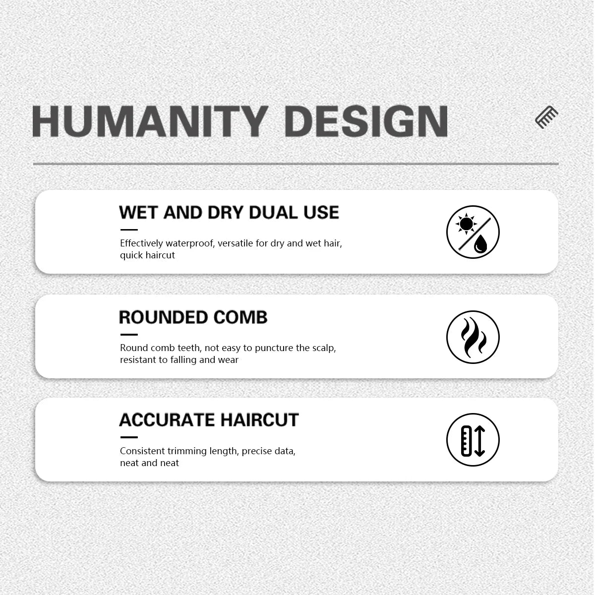 Universal Fit Hair Clipper Guards Set For Precise Trimming