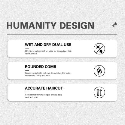 Universal Fit Hair Clipper Guards Set For Precise Trimming