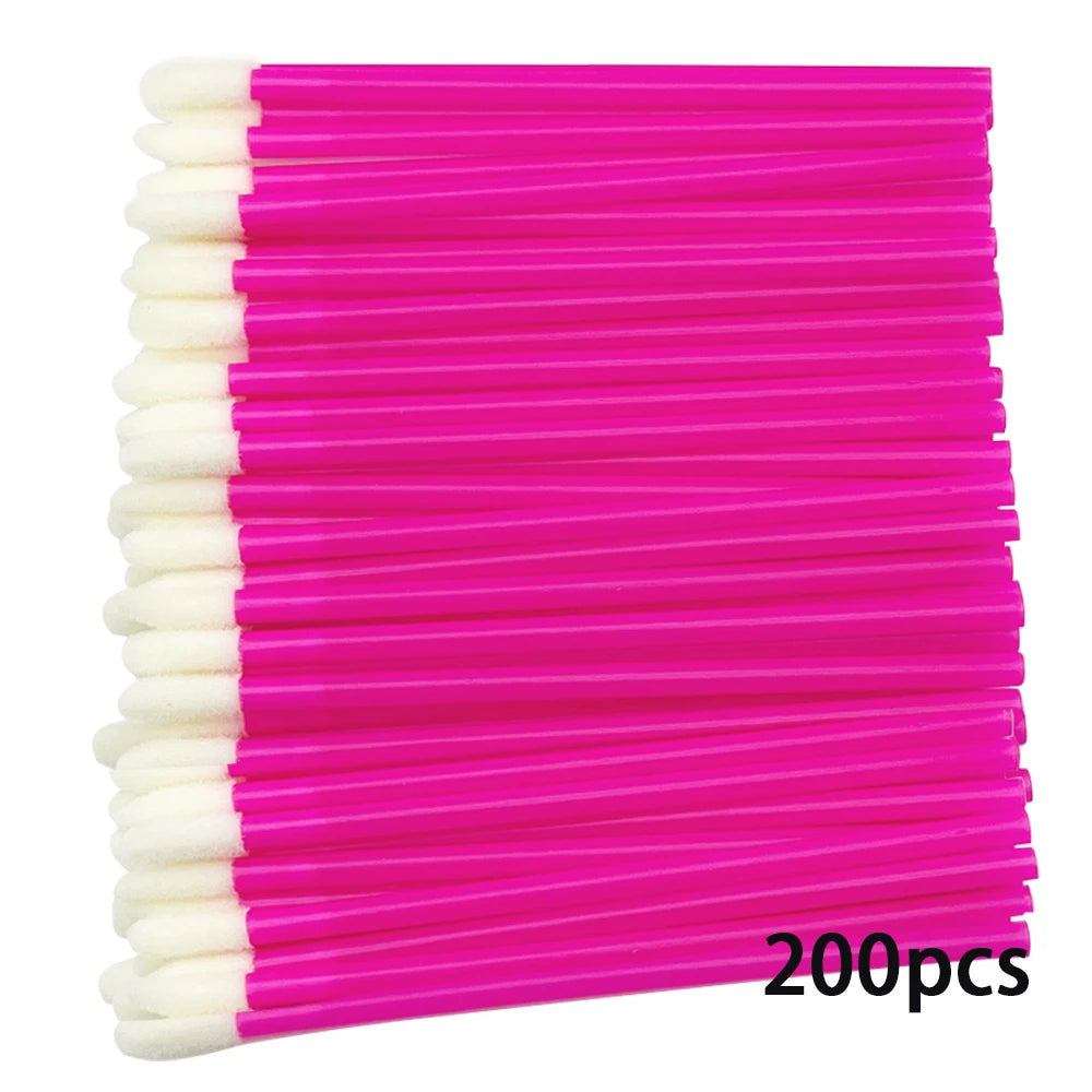 Disposable Wool Lip Wands 200