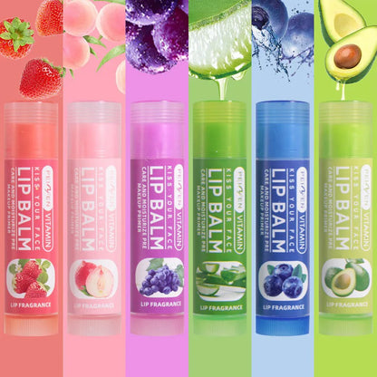 Fruit Hydrating Lip Balm Set - Beauty Bae