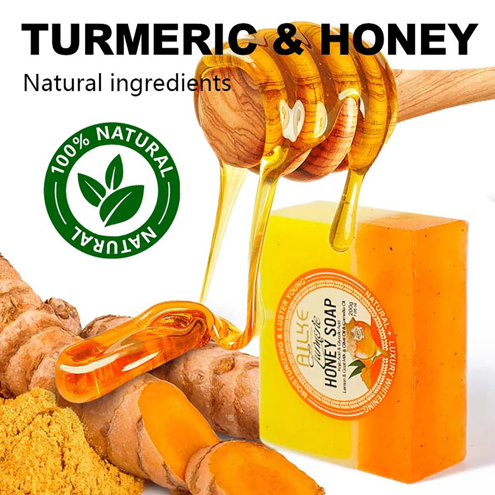 Turmeric Honey Soap 200g