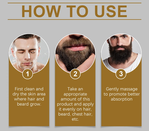 Beard Scalp Growth Serum 15ml