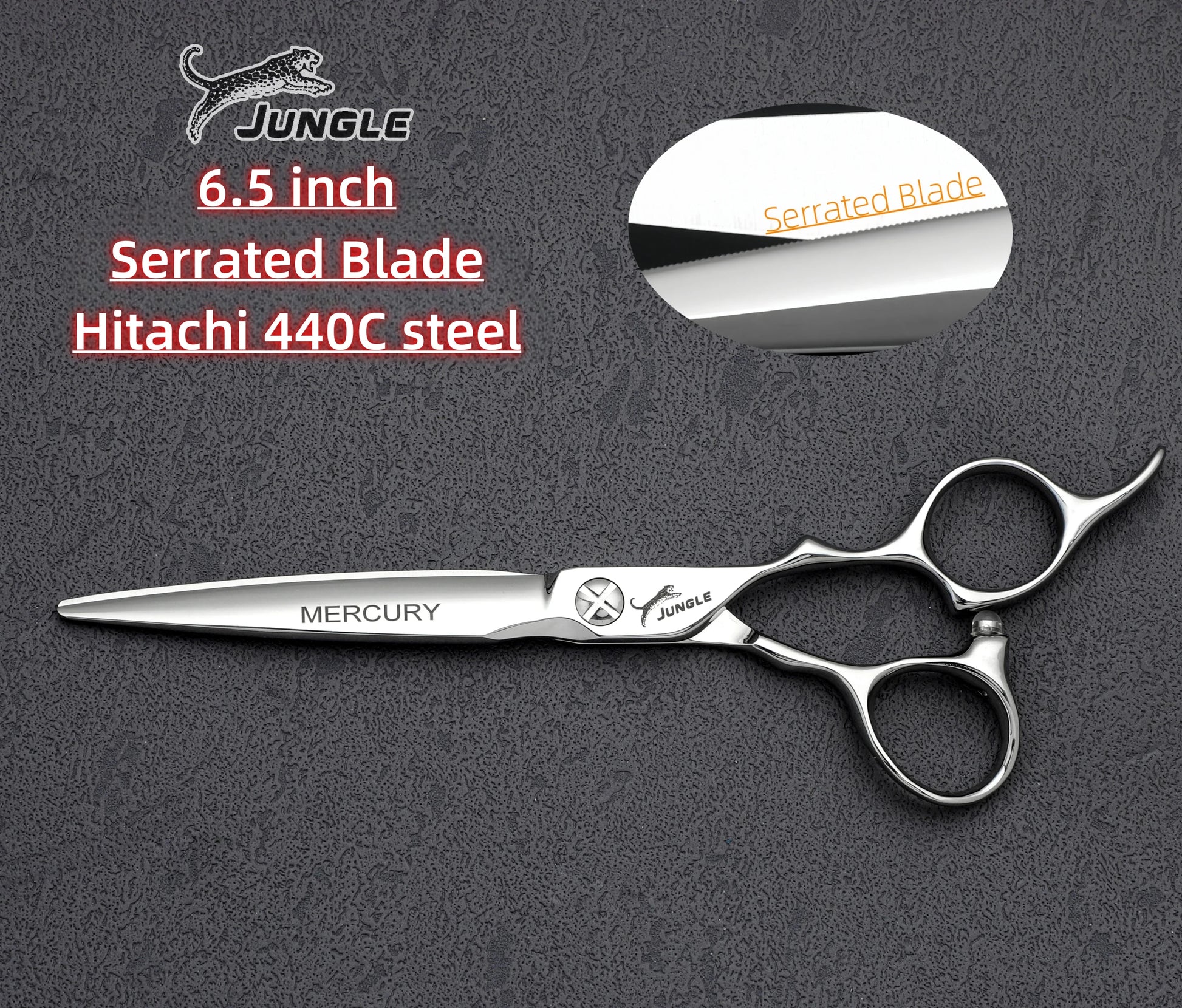 440C Barber Scissors 6.5