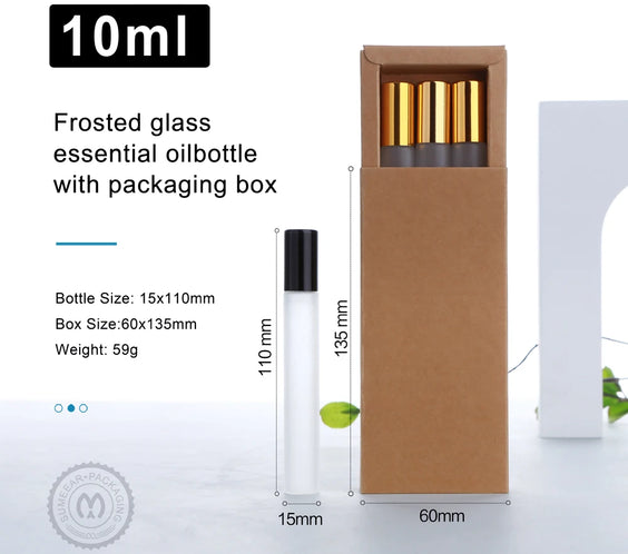 10ml Frost Glass Roll-On