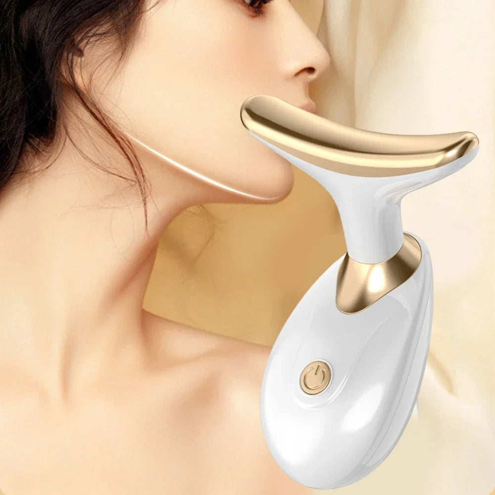 Microcurrent Facial Lifting Device	Anti-Aging Massager for Jawline Contouring.