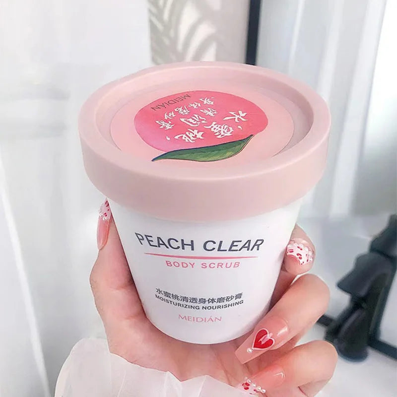 Peach Cream Scrub Hydrating - Beauty Bae