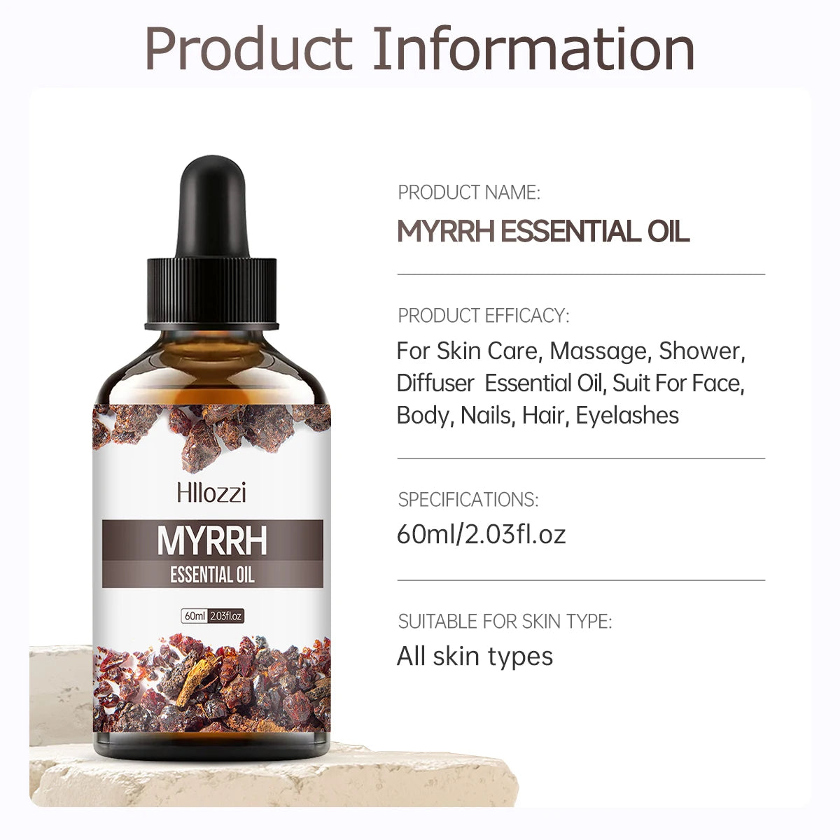 Myrrh Resin Oil 30/60/100ml